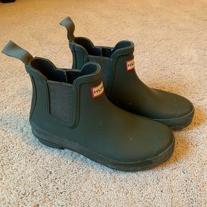 Chelsea Green Hunter Boots